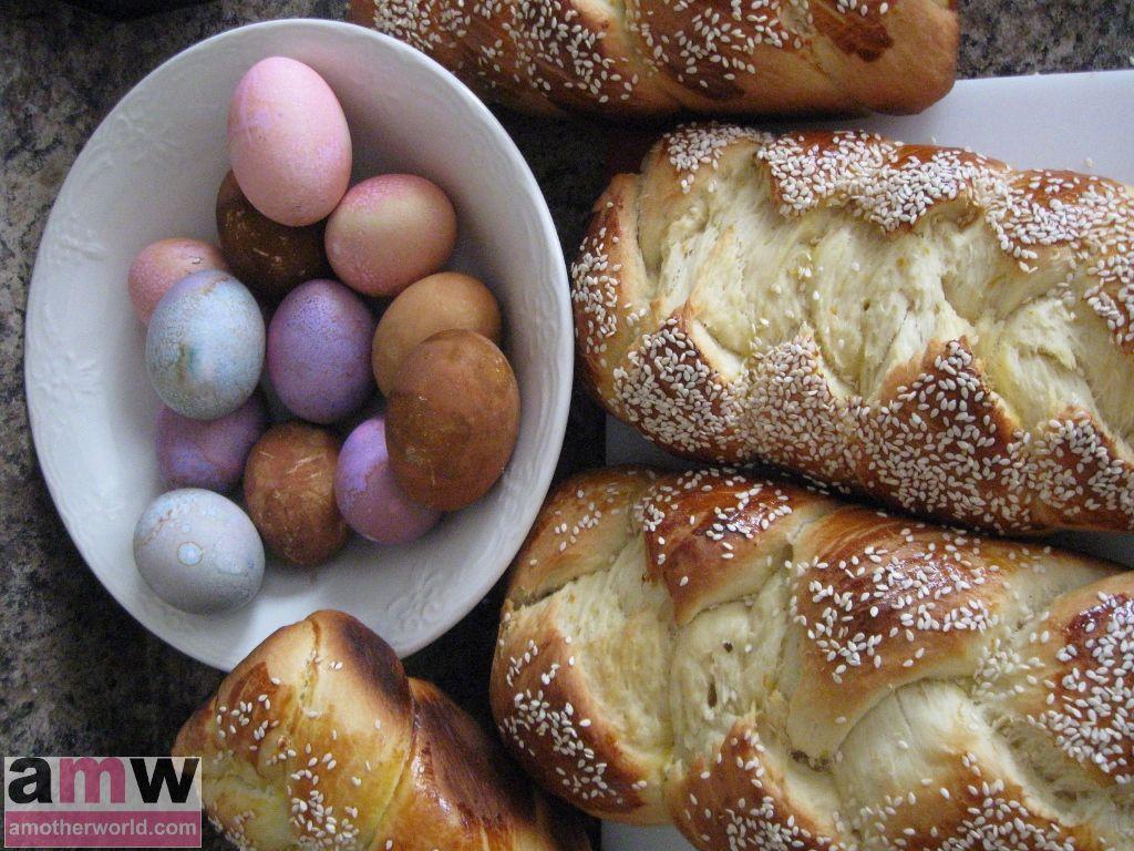 Greek Easter Sweet Bread - Tsoureki