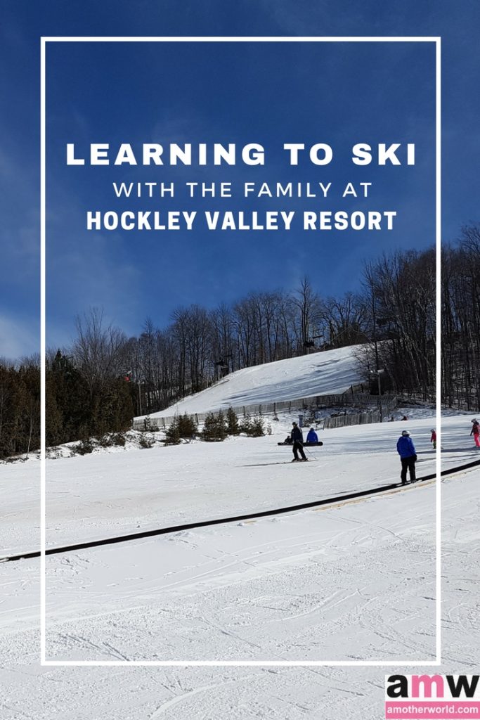 Learning to Ski with the family at Hockley Valley Resort | amotherworld | www.amotherworld.com