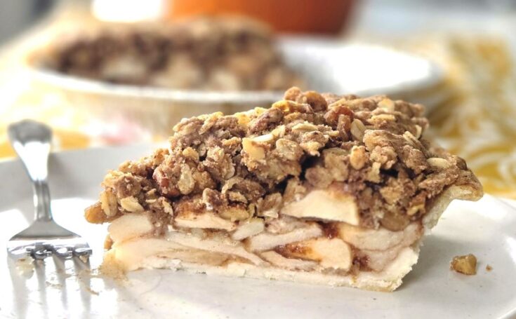 The Best Gluten-Free Apple Crumble Pie