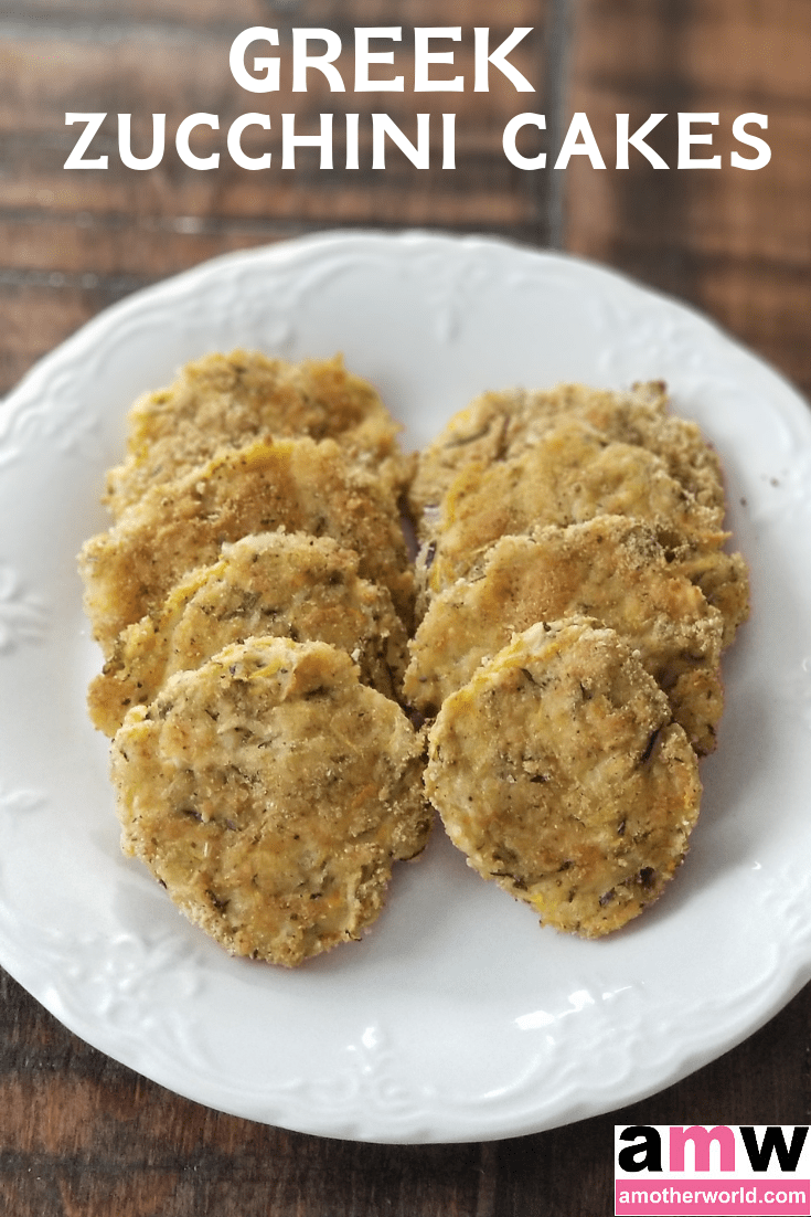 Greek Zucchini Cakes | amotherworld