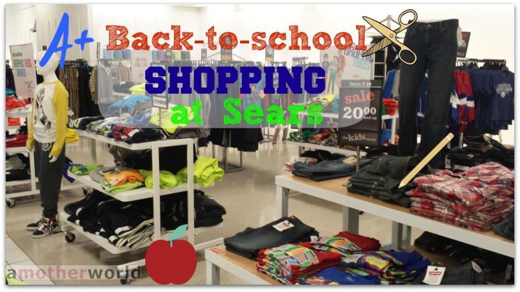 back to school shopping