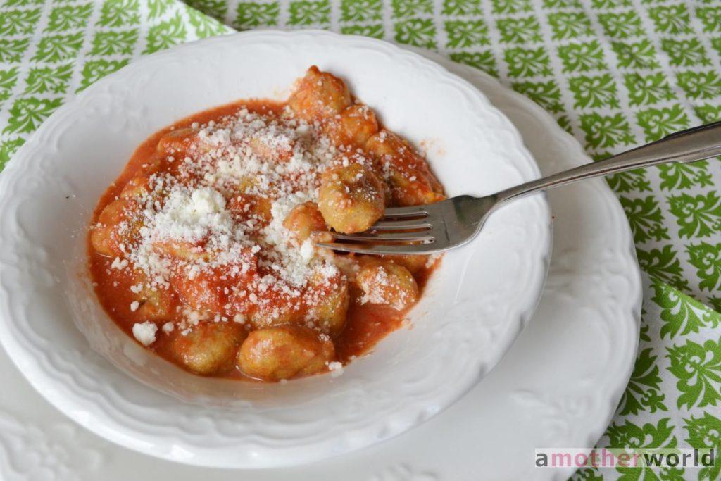 gluten free sweet potato gnocchi