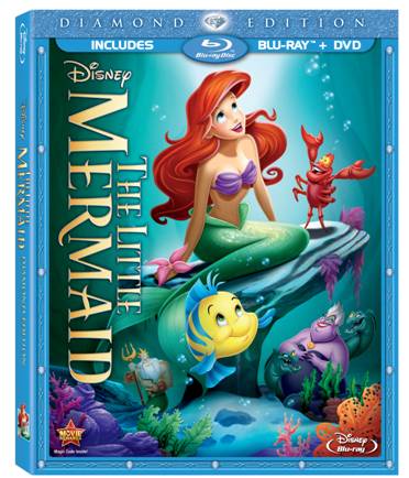 The Little Mermaid: Diamond Edition Blu-ray Combo Pack The Little Mermaid: Diamond Edition Blu-ray Combo Pack