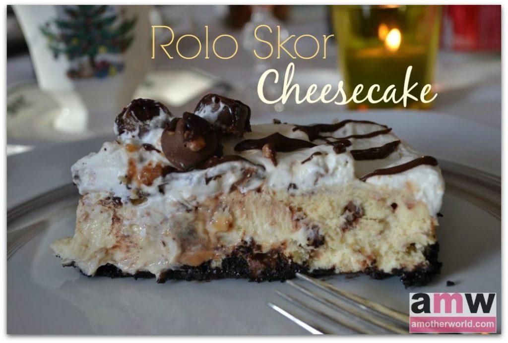 Rolo Skor Cheesecake