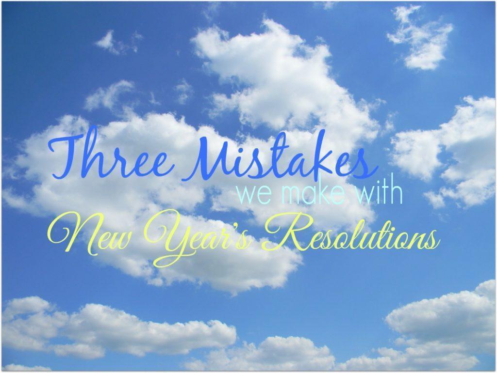 new year's resolutions