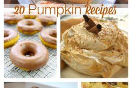 20 Pumpkin Recipes on amotherworld