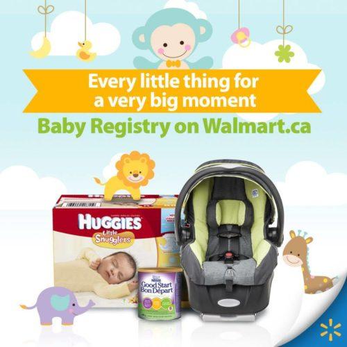 Baby Registry Now Available at Walmart