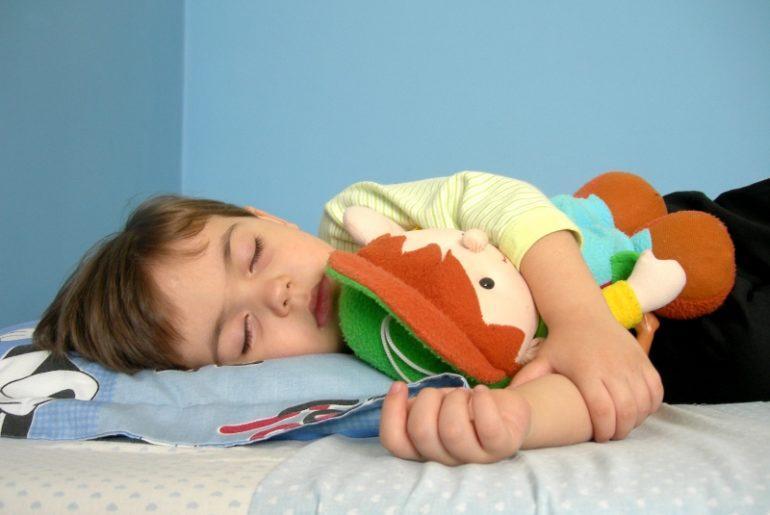 How do I get my child to sleep in his own bed?