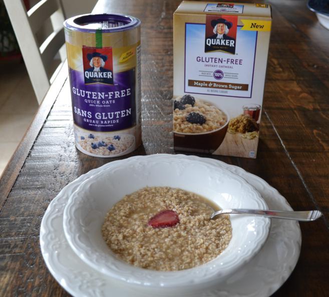 Breakfast is Easier and Tastier with Gluten Free Quaker Oats