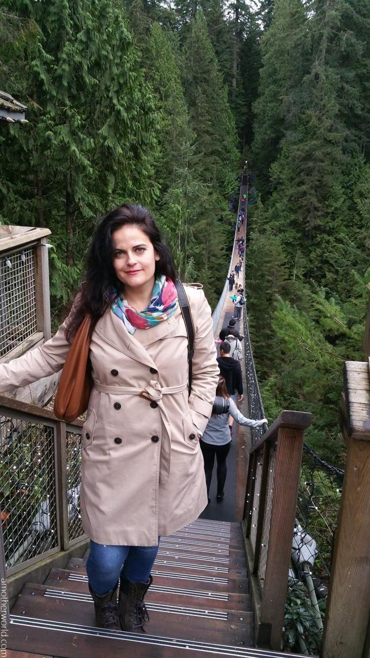 Capilano Suspension Bridge Vancouver BC | amotherworld.com