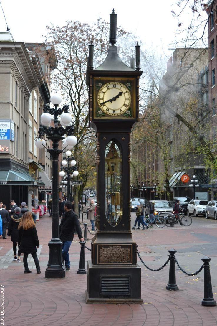 Steam Clock Gastown Vancouver B.C. | amotherworld