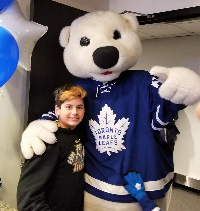Carlton the Bear Toronto Maple Leafs