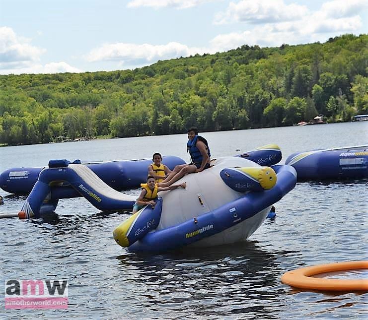 Deerhurst Resort Splash Zone inflatables 