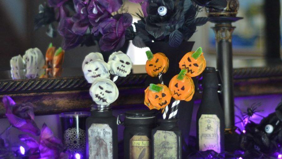 Halloween Jack Skellington Jack O'Lantern Cookies