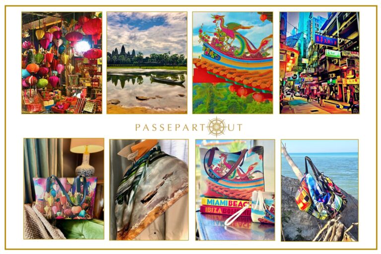 Turning travel moments into wearable art